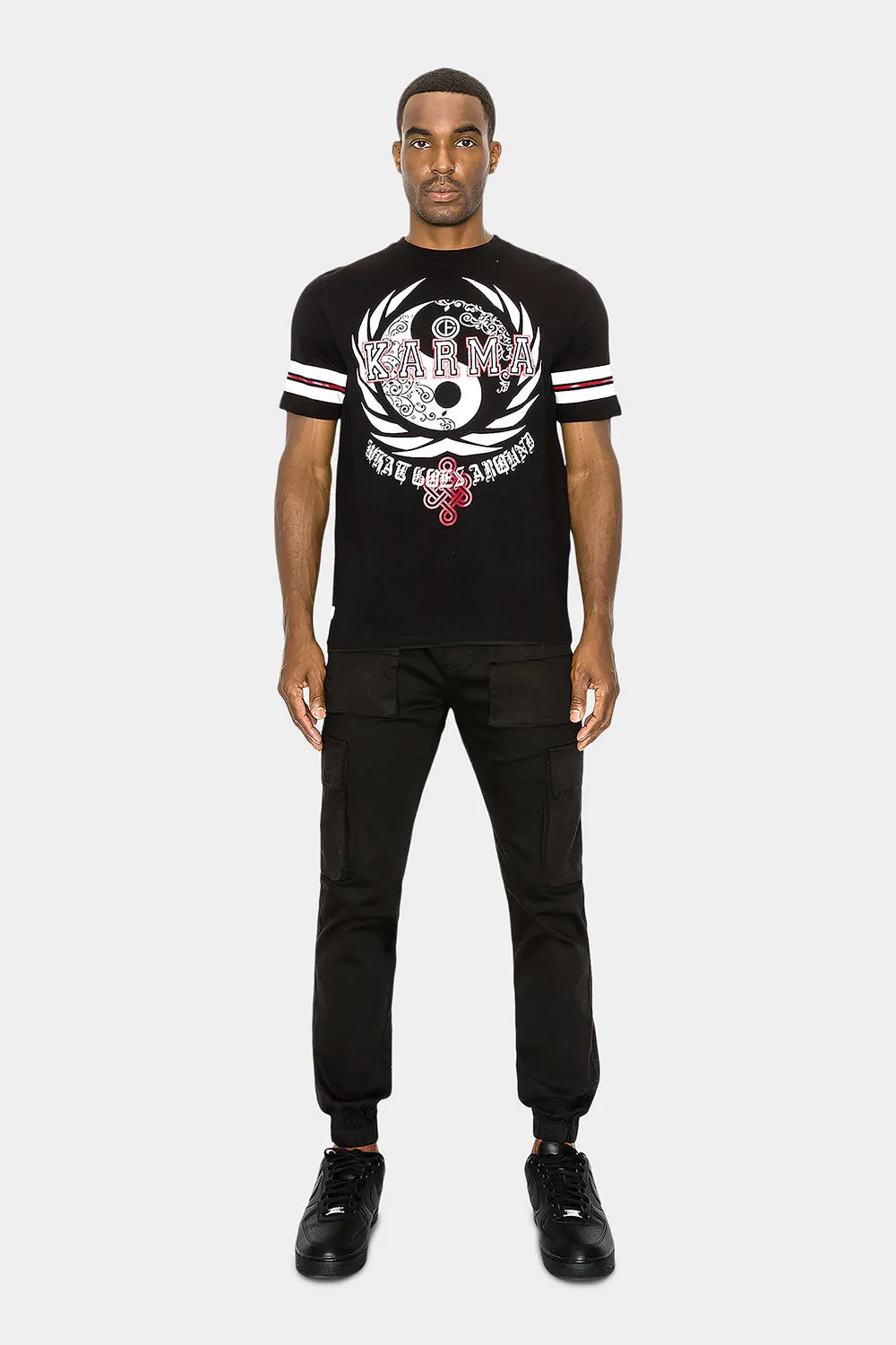 Positivity Karma Graphic T-Shirts