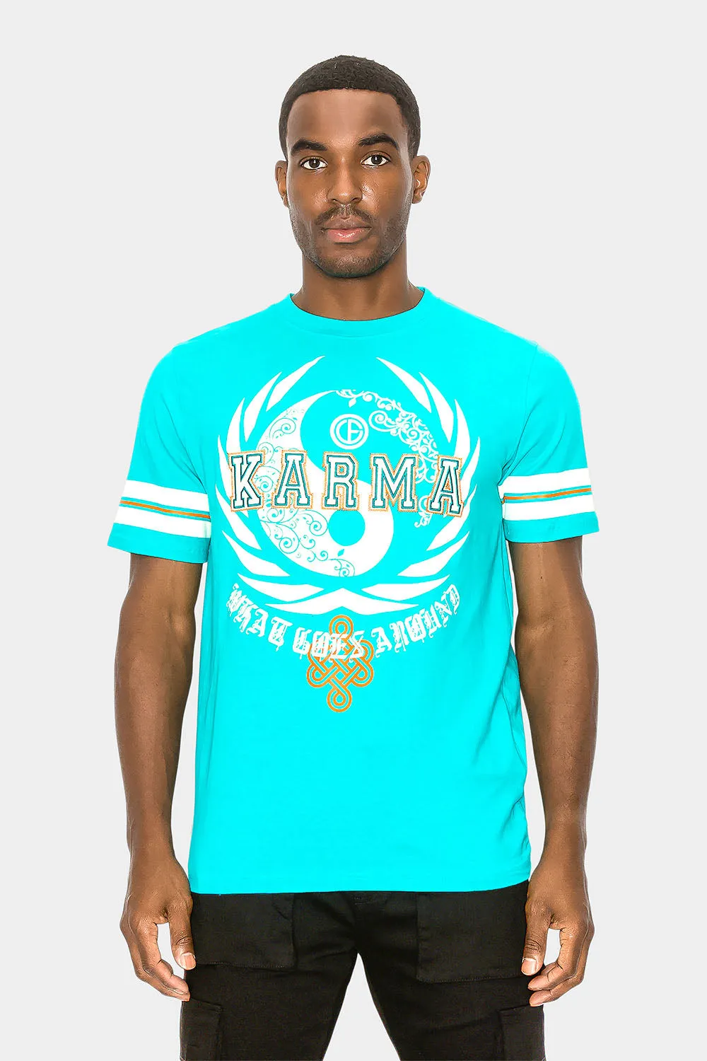 Positivity Karma Graphic T-Shirts