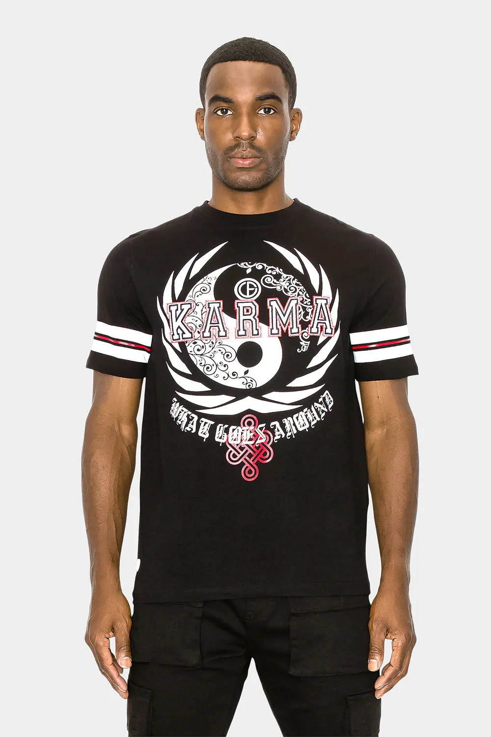 Positivity Karma Graphic T-Shirts
