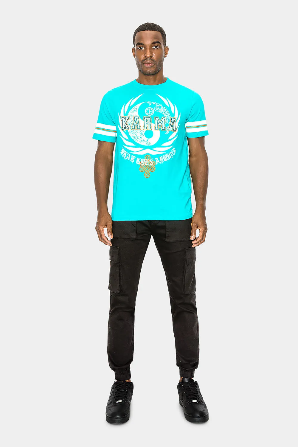 Positivity Karma Graphic T-Shirts