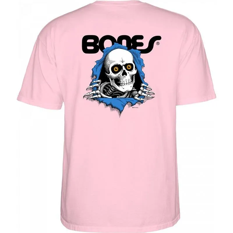Powell Peralta Skateboards Ripper Light Pink T-Shirts