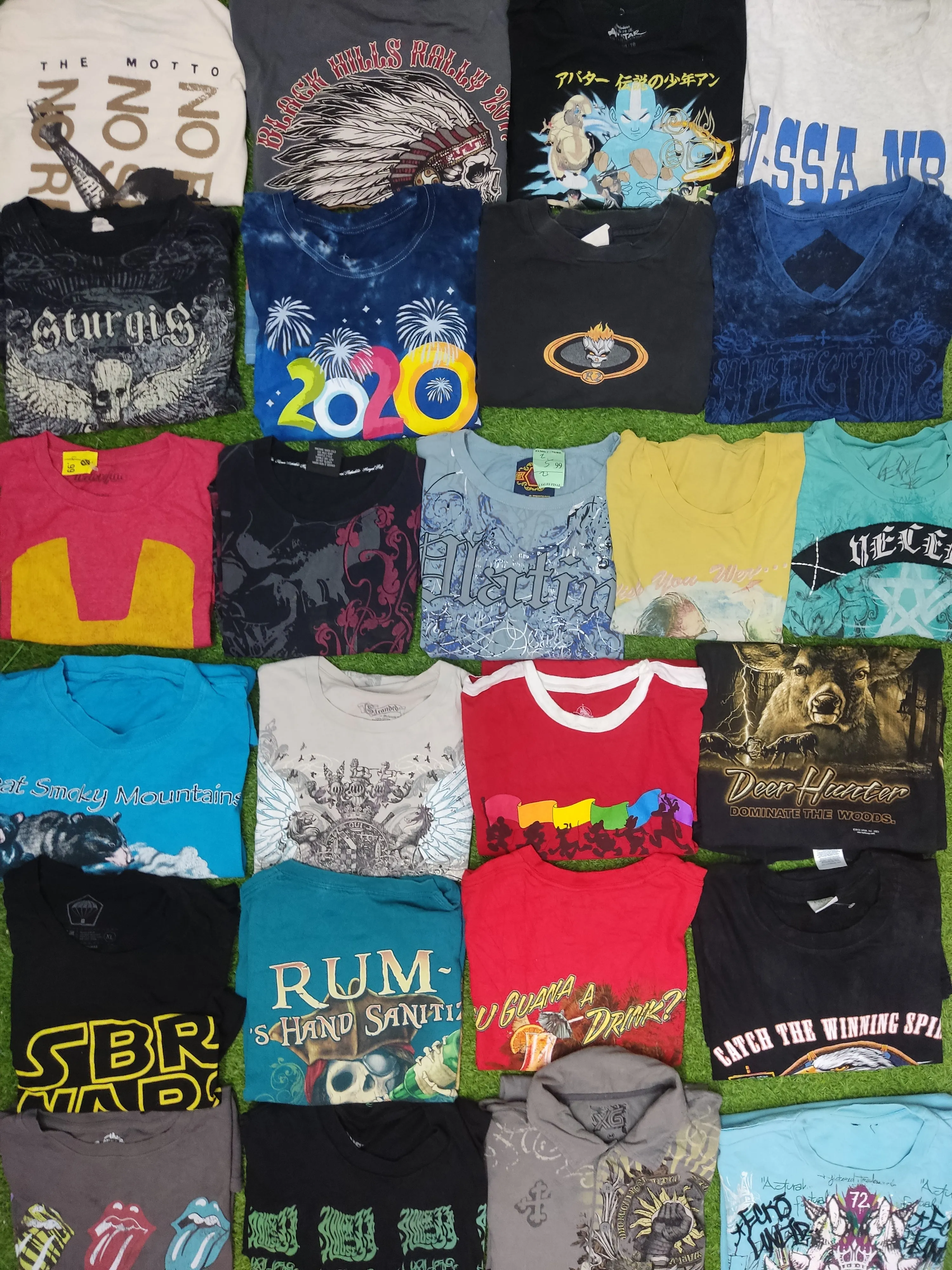 Printed T-Shirt 25 Pcs