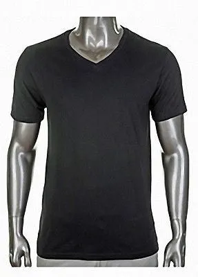 Pro Club Comfort Short Sleeve  V-Neck Black T-Shirt