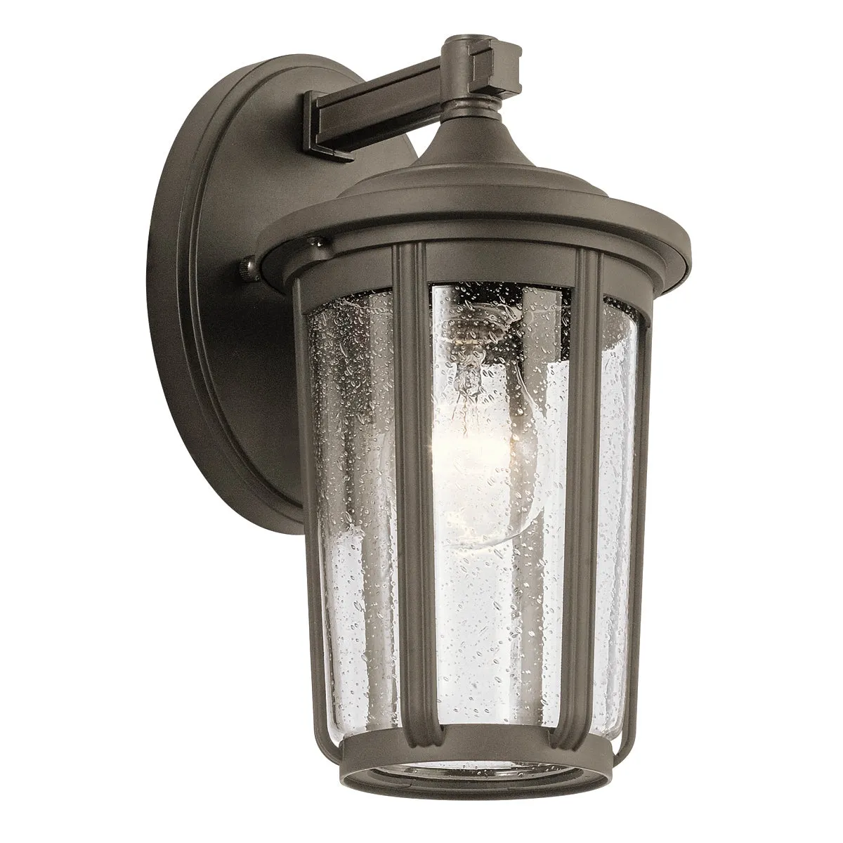 Quintiesse Fairfield Medium Outdoor Wall Lantern Old Bronze IP44