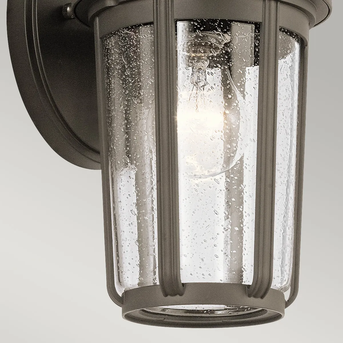 Quintiesse Fairfield Medium Outdoor Wall Lantern Old Bronze IP44