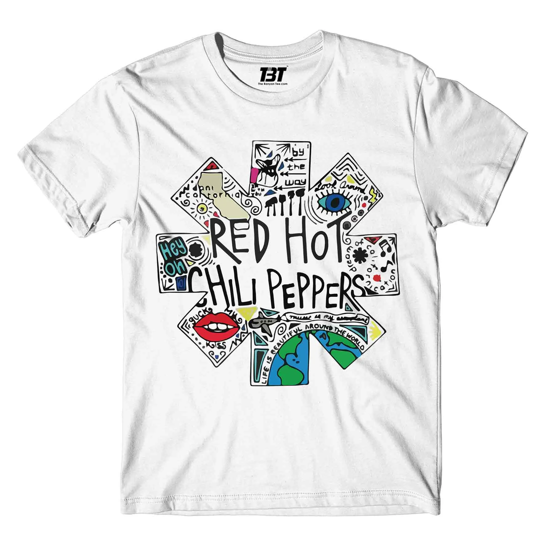 Red Hot Chili Peppers T shirt - Doodle