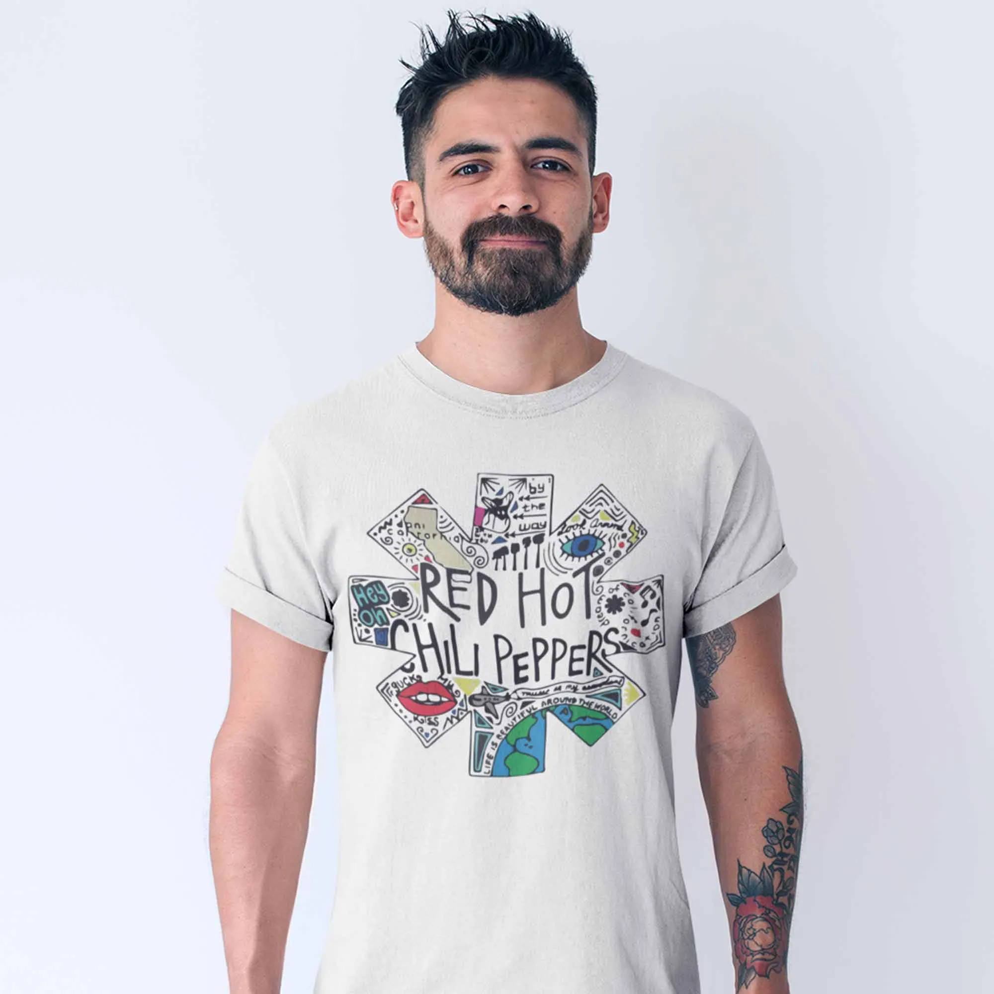 Red Hot Chili Peppers T shirt - Doodle