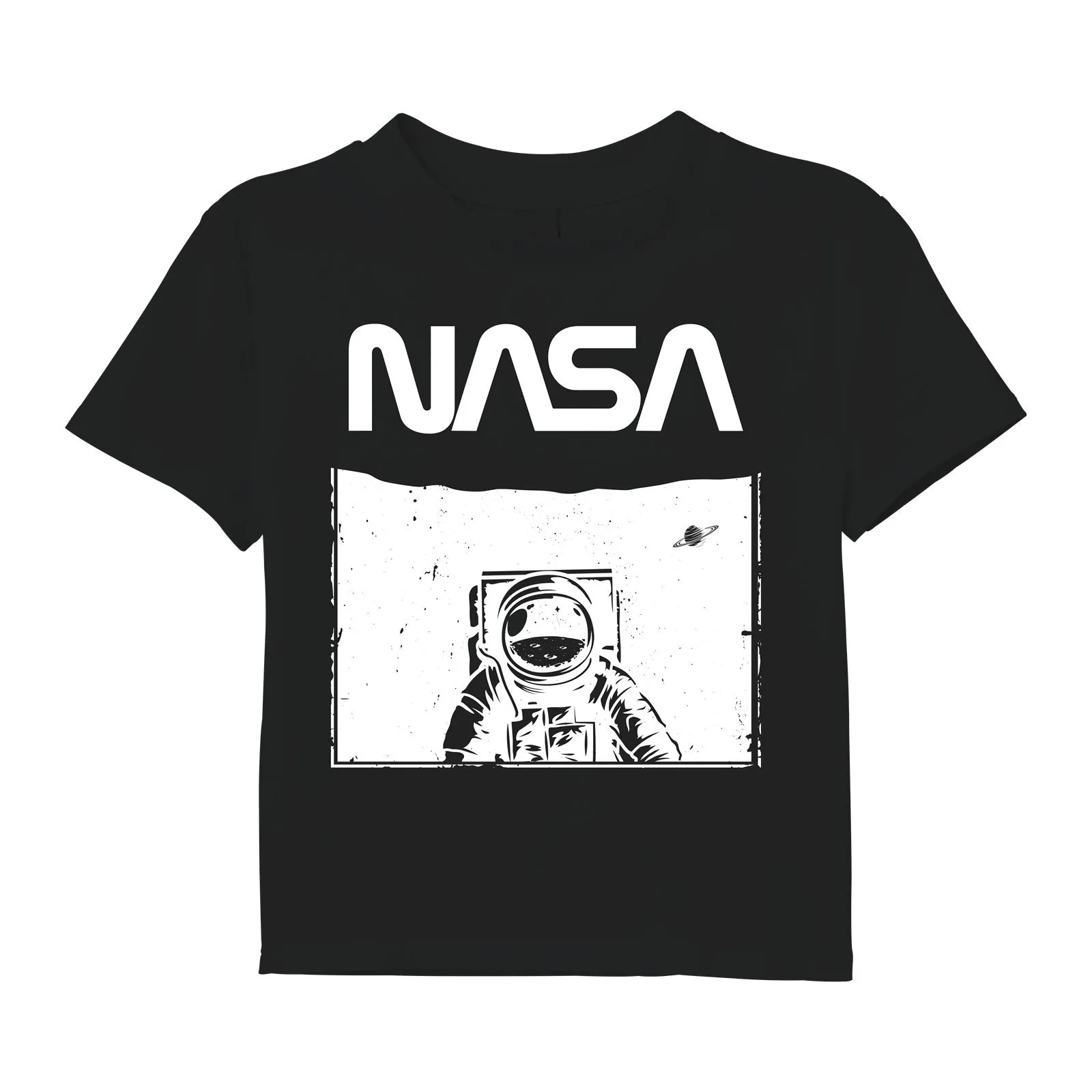 T-Shirt Kinder - NASA Astronaut (Black&White)