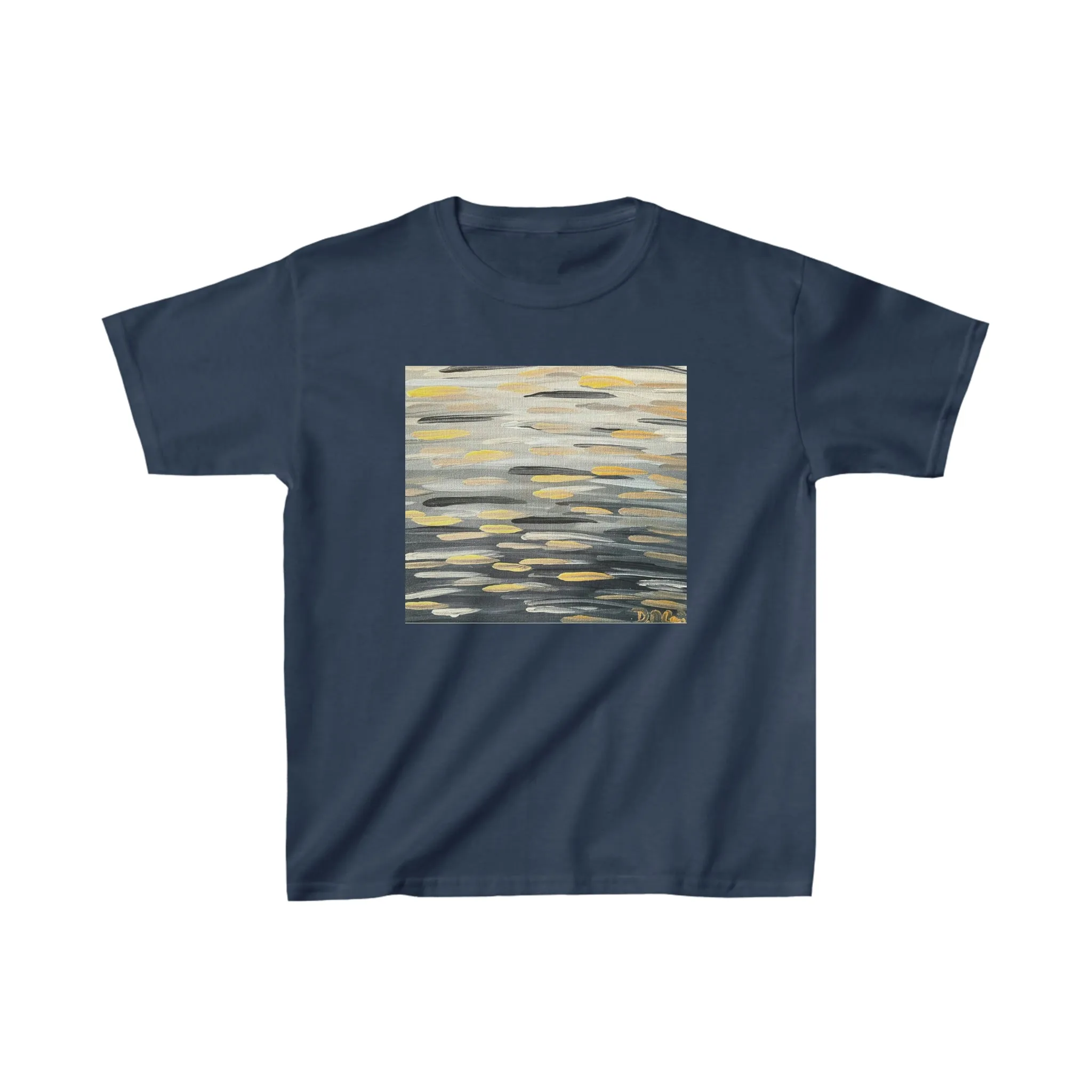 “The Zebra Brushstrokes”  Kids Heavy Cotton™ Tee