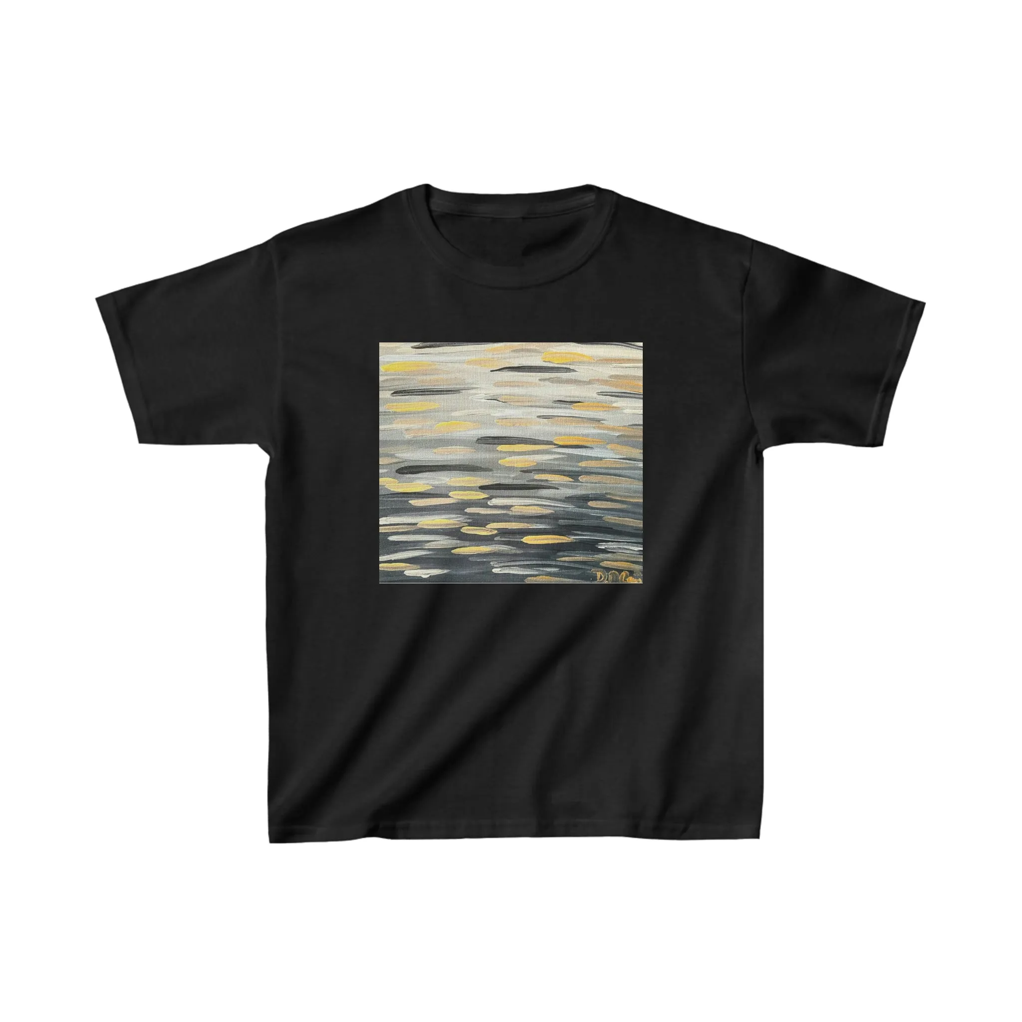 “The Zebra Brushstrokes”  Kids Heavy Cotton™ Tee