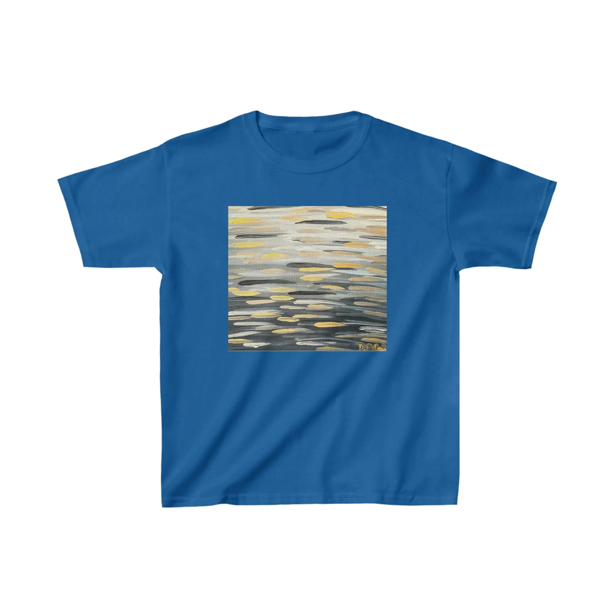 “The Zebra Brushstrokes”  Kids Heavy Cotton™ Tee