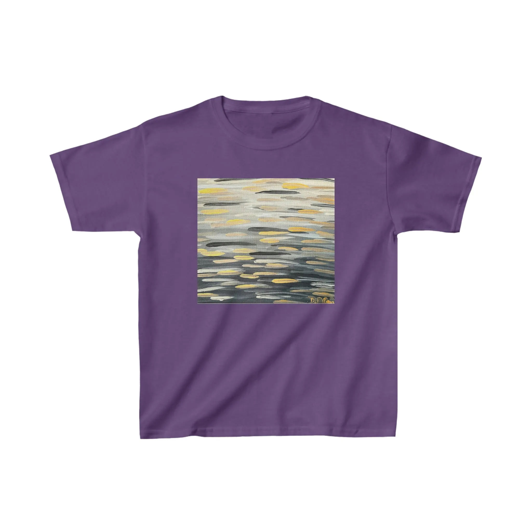 “The Zebra Brushstrokes”  Kids Heavy Cotton™ Tee