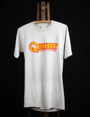 Vintage Quality "The Kodak Edge" Graphic T Shirt Light Gray Medium