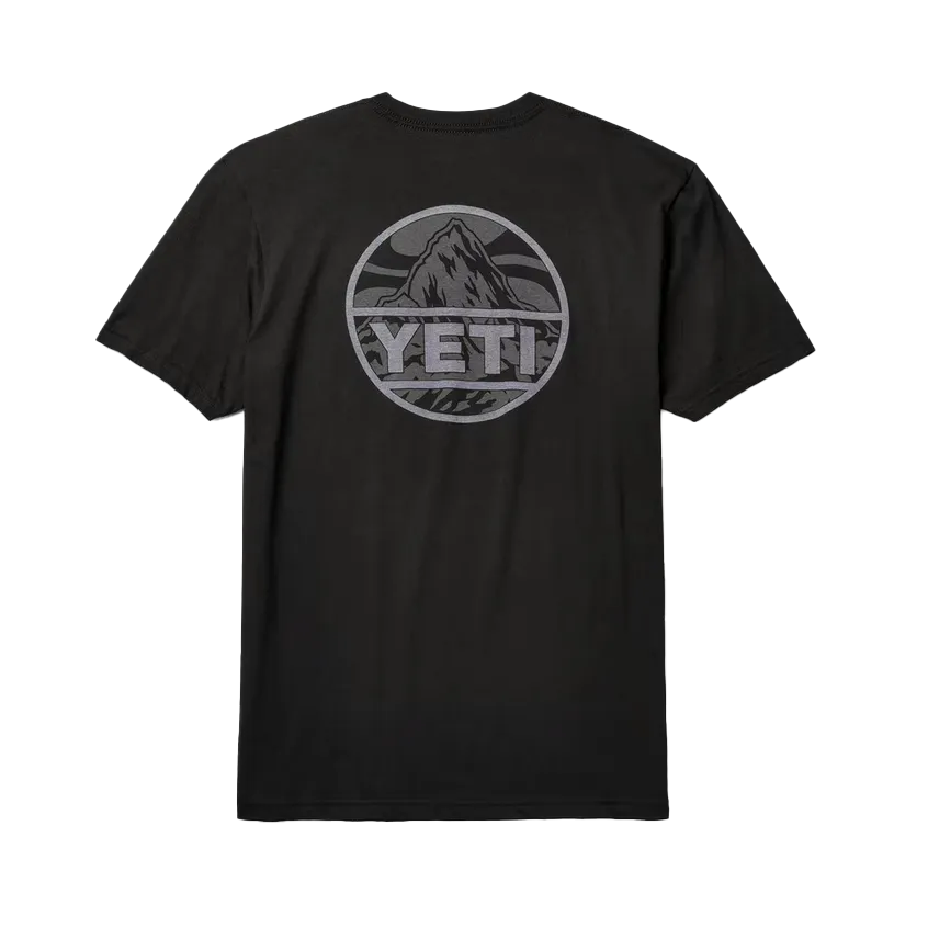 Yeti Men's Mountain Badge Short Sleeve T-Shirt